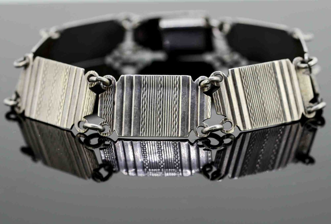 Art Deco Silver Bracelet