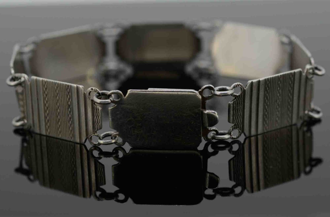 Art Deco Silver Bracelet