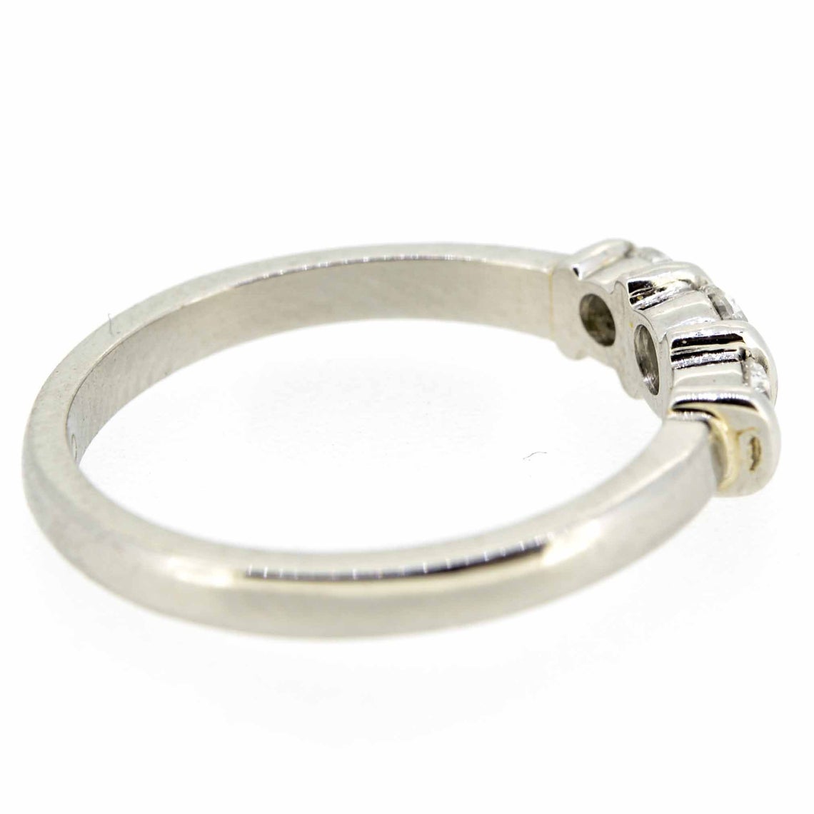 Platinum Diamond Three Stone Ring