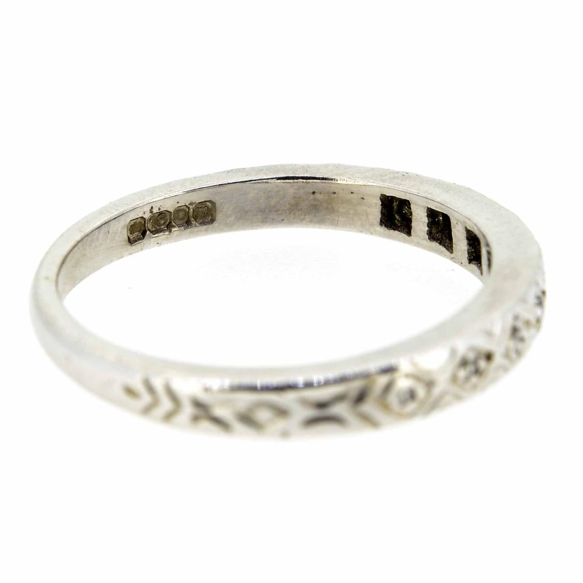 1960s 18ct White Gold Diamond Eternity Ring