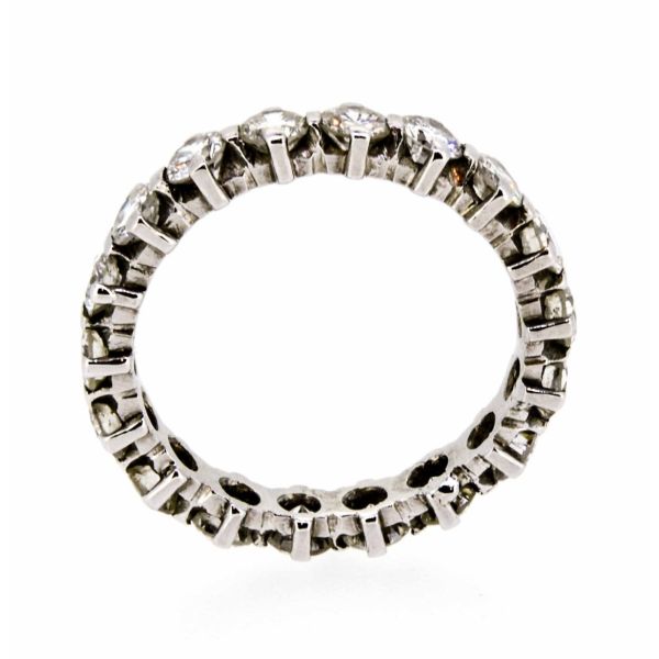 18ct White Gold Diamond Full Eternity Ring