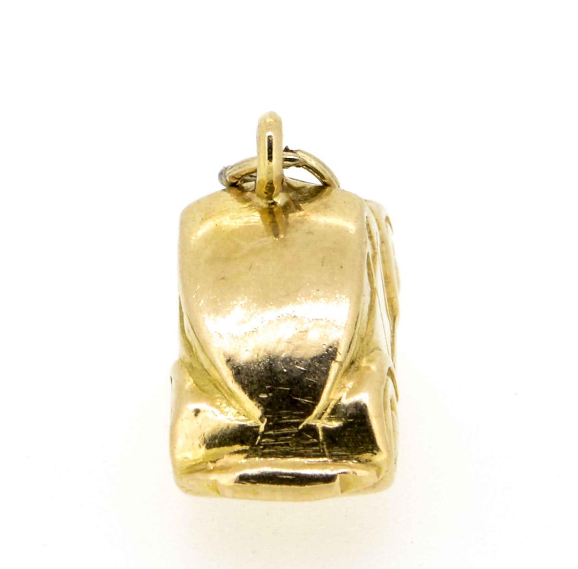 1960s 14ct Gold Beetle Car Charm/Pendant