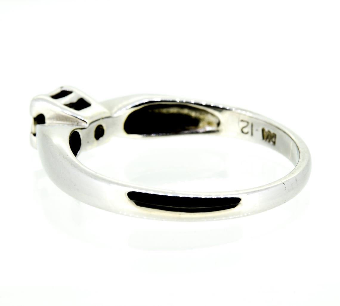9ct White Gold Brilliant Cut Diamond Engagement Ring