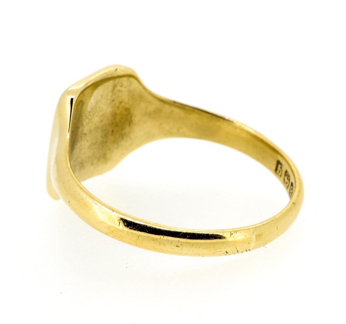 Early 20th Century 18ct Yellow Gold Signet Ring