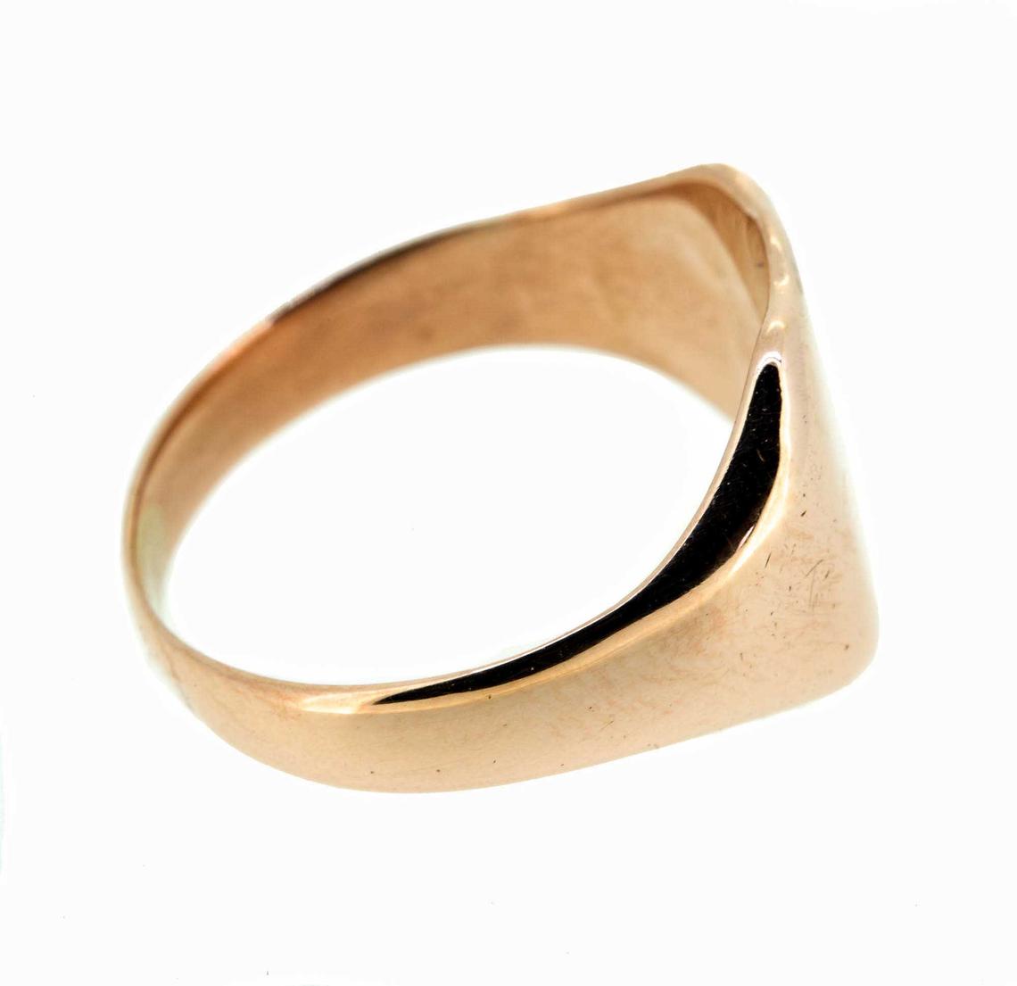 Early 20th Century 9ct Rose Gold Signet Ring