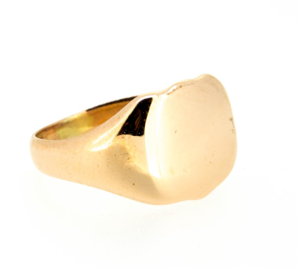Early 20th Century 9ct Rose Gold Signet Ring