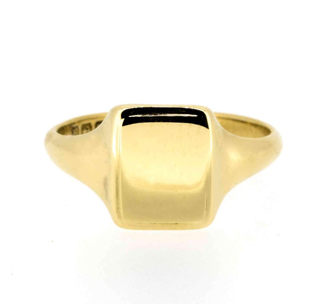 Early 20th Century 18ct Yellow Gold Signet Ring
