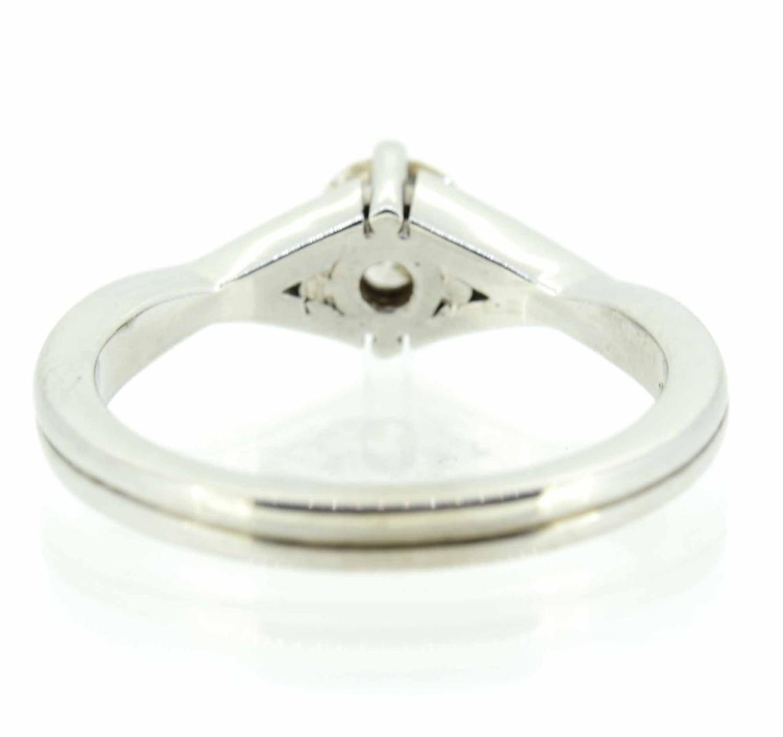 18ct White Gold Diamond Solitaire Ring