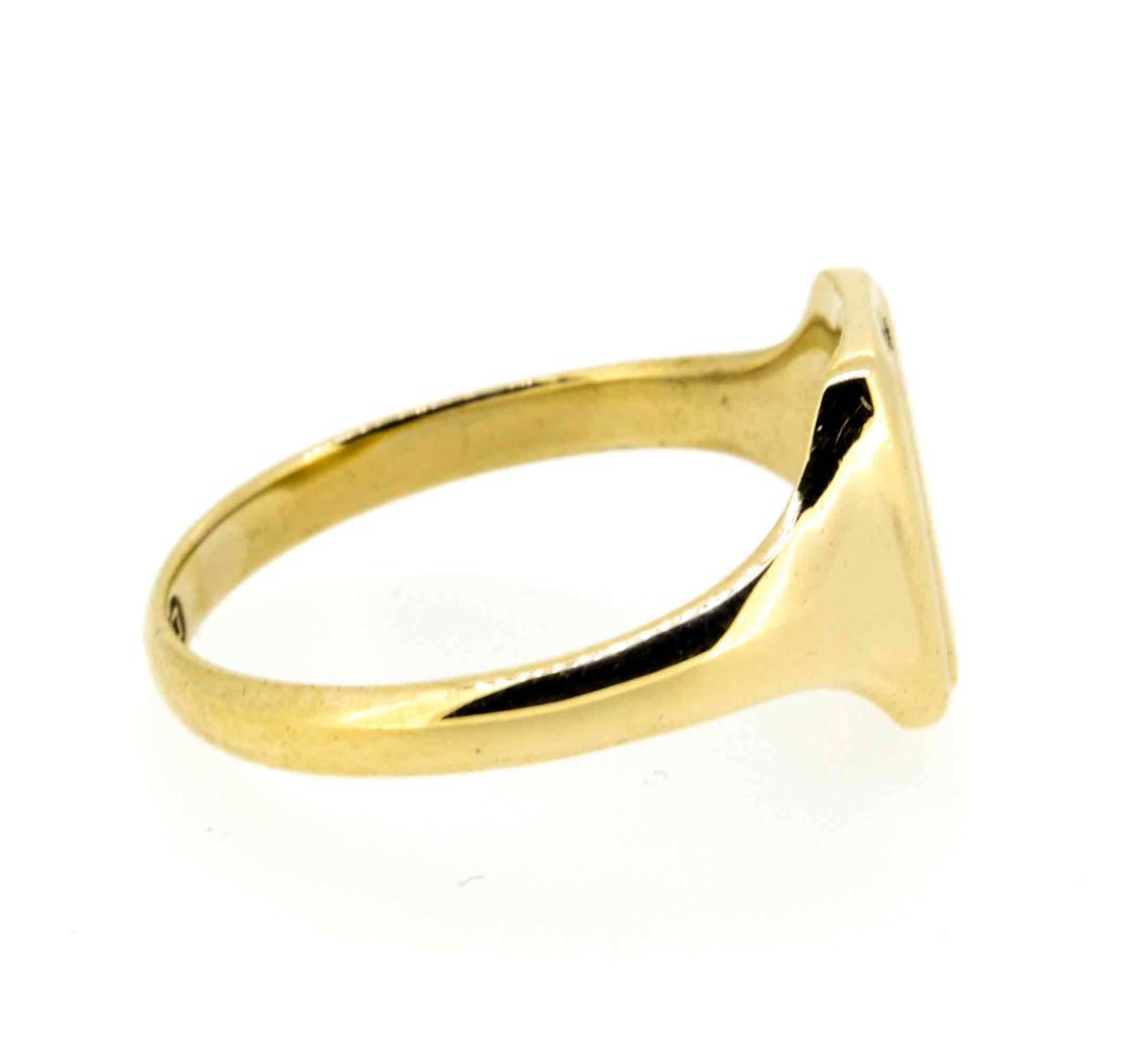 Early 20th Century 18ct Yellow Gold Signet Ring